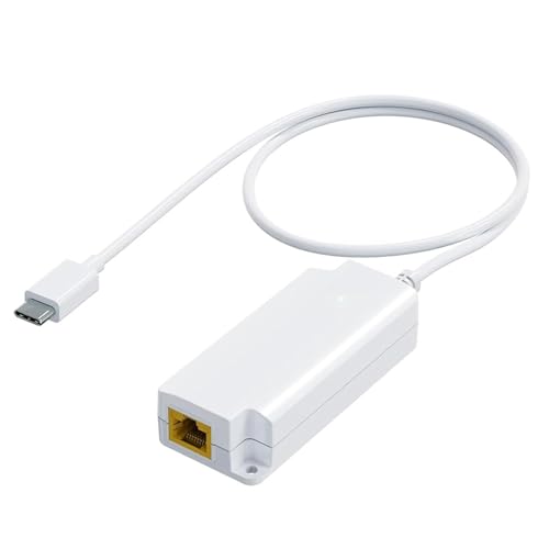 PROCET Gigabit PoE auf USB-C Konverter, 5V 2A 10W, 1000Mbps, RJ45 PoE auf C Type Ethernet Adapter für Tablet, iPad mini, UniFi G4 Türklingel Pro, Galaxy Tab A8, Google TV, CCTV Kamera, Home Assistant PROCET Gigabit PoE auf USB-C Konverter, 5V 2A 10W, 1000Mbps, RJ45 PoE auf C Type Ethernet Adapter für Tablet, iPad mini, UniFi G4 Türklingel Pro, Galaxy Tab A8, Google TV, CCTV Kamera, Home Assistant von PROCET PoE System