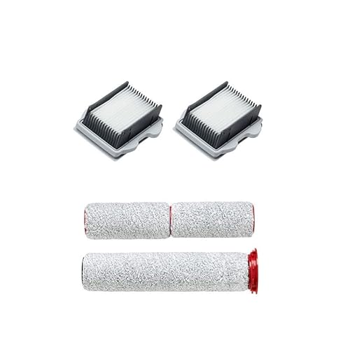 PRODCA Werkzeugzubehör Original Accessories Main Brush Rollers Washable HEPA Filter Accessory Filters Spare Parts Compatible with Roborock Dyad Pro Vacuum Cleaner (Color : Set 1) von PRODCA