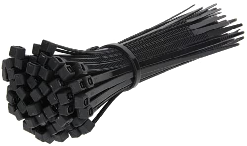 Kabelbinder Schwarz 100Stk. 3 x 100mm UV-resistent reiß und zugfest Qualität von PRODIAMANT von PRODIAMANT