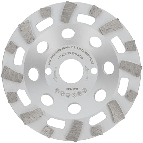 PRODIAMANT Profi Diamant-Schleiftopf Beton 125 mm x 22,2 mm Diamantschleiftopf PDX82.916 125mm passend Winkelschleifer PRODIAMANT Profi Diamant-Schleiftopf Beton 125 mm x 22,2 mm Diamantschleiftopf PDX82.916 125mm passend Winkelschleifer von PRODIAMANT