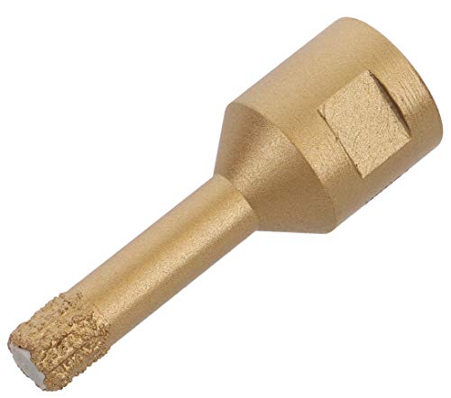 PRODIAMANT Profi Fliesenbohrer Fliese 10 mm x M14 Diamantbohrer Winkelschleifer für trockenbohren in Feinsteinzeug, Wandfliesen und Naturstein von PRODIAMANT