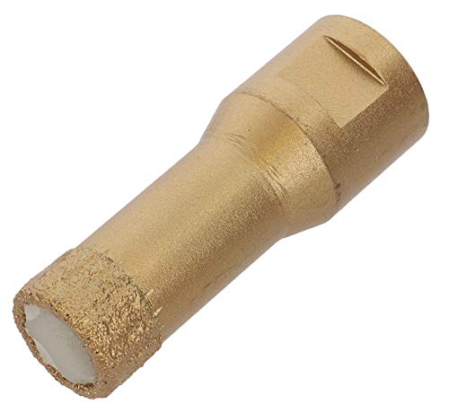 PRODIAMANT Profi Fliesenbohrer Fliese 18 mm x M14 Diamantbohrer Winkelschleifer für trockenbohren in Feinsteinzeug, Wandfliesen und Naturstein von PRODIAMANT