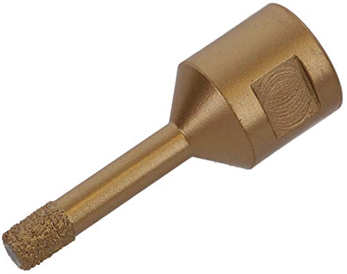 PRODIAMANT Profi Fliesenbohrer Fliese 8 mm x M14 Diamantbohrer Winkelschleifer für trockenbohren in Feinsteinzeug, Wandfliesen und Naturstein von PRODIAMANT