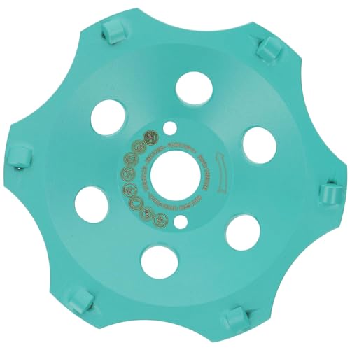 PRODIAMANT Profi PKD Diamant-Schleiftopf 150mm x 22,23 STP097 6 PCD Segmente für Beton Estrich Beschichtungen Kleber und Putz von PRODIAMANT