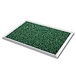 Desinfektionsmatte Professional Line Hygienic Mat Grün Aluminium, Vinyl 480 x 680 mm von PROFESSIONAL LINE