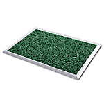 Desinfektionsmatte Professional Line Hygienic Mat Grün Aluminium, Vinyl 680 x 980 mm von PROFESSIONAL LINE