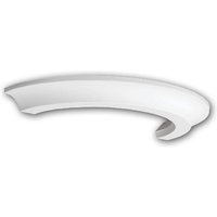 Profhome Decor - Halbsäulen Ring profhome 115200 Säule Zierelement Neo-Klassizismus-Stil weiß von PROFHOME DECOR