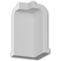 Profhome Decor - Innenwinkel Profhome 152819 Eckelement Zierelement Modernes Design weiß von PROFHOME DECOR