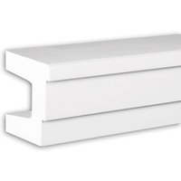 Profhome Decor - Architrav 434101 Profhome Fassadenprofil Stuckleiste Außenstuck Modernes Design weiß 2 m von PROFHOME DECOR