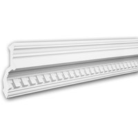 Profhome Decor - Eckleiste profhome 150111 Zierleiste Stuckleiste Neo-Klassizismus-Stil weiß 2 m von PROFHOME DECOR