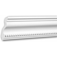 Profhome Decor - Eckleiste profhome 150216F Stuckleiste Flexible Leiste Zierleiste Neo-Klassizismus-Stil weiß 2 m von PROFHOME DECOR