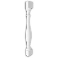 Profhome Decor - Halbbalustrade Pfeiler 471211 Profhome Außenstuck Balustrade Fassadenelement Neo-Klassizismus-Stil weiß Profhome Decor - Halbbalustrade Pfeiler 471211 Profhome Außenstuck Balustrade Fassadenelement Neo-Klassizismus-Stil weiß von PROFHOME DECOR