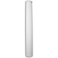 Profhome Decor - Halbsäulen Schaft 446201 Profhome Fassadenstuck Säule Fassadenelement Ionischer Stil weiß von PROFHOME DECOR