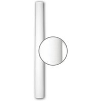 Profhome Decor - Halbsäulen Schaft profhome 116050 Säule Zierelement Neo-Klassizismus-Stil weiß Profhome Decor - Halbsäulen Schaft profhome 116050 Säule Zierelement Neo-Klassizismus-Stil weiß von PROFHOME DECOR