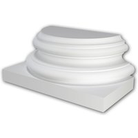Profhome Decor - Halbsäulen Sockel 417002 Profhome Fassadenstuck Säule Fassadenelement Ionischer Stil weiß Profhome Decor - Halbsäulen Sockel 417002 Profhome Fassadenstuck Säule Fassadenelement Ionischer Stil weiß von PROFHOME DECOR