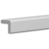 Profhome Decor - Kantenschutz-Profil Profhome 650238 Stuckleiste Zierleiste Modernes Design weiß 2 m von PROFHOME DECOR