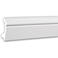 Profhome Decor - Sockelleiste profhome 153107 Stuckleiste Zierleiste Zeitloses Klassisches Design weiß 2 m Profhome Decor - Sockelleiste profhome 153107 Stuckleiste Zierleiste Zeitloses Klassisches Design weiß 2 m von PROFHOME DECOR