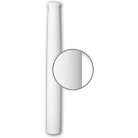 Profhome Decor - Vollsäulen Schaft profhome 112020 Säule Zierelement Neo-Klassizismus-Stil weiß von PROFHOME DECOR
