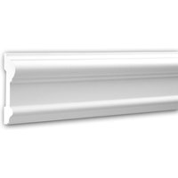 Profhome Decor - Wand- und Friesleiste profhome 151307 Stuckleiste Zierleiste Wandleiste Neo-Klassizismus-Stil weiß 2 m von PROFHOME DECOR