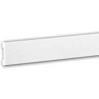 Profhome Decor - Wand- und Friesleiste profhome 651362 Stuckleiste Zierleiste stoßfest Friesleiste Modernes Design weiß 2 m von PROFHOME DECOR