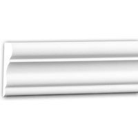 Profhome Decor - Wand- und Friesleiste profhome 151377F Stuckleiste Flexible Leiste Zierleiste Neo-Klassizismus-Stil weiß 2 m von PROFHOME DECOR