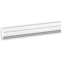 Profhome Decor - Wand- und Friesleiste profhome 651323 Stuckleiste Zierleiste stoßfest Friesleiste Neo-Klassizismus-Stil weiß 2 m von PROFHOME DECOR