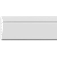Profhome Decor - Wandleiste Profhome 651813 Friesleiste Stuckleiste Zierleiste Modernes Design weiß 2 m von PROFHOME DECOR