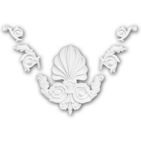 Profhome Decor - Zierelement profhome 160019 Neo-Renaissance-Stil weiß - weiß von PROFHOME DECOR