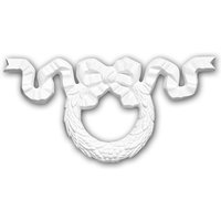 Zierelement profhome 160018 Neo-Empire-Stil weiß von PROFHOME DECOR