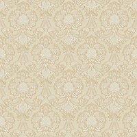 Barock Tapete Profhome 310323 Papiertapete leicht strukturiert mit Ornamenten matt gold beige creme 5,33 m2 - gold von PROFHOME