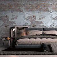 Fototapete Profhome 392341 heißgeprägte Vliestapete glatt mit Ziegelsteinen matt grau beige rot creme-weiß 1,59 m x 2,8 m Fototapete Profhome 392341 heißgeprägte Vliestapete glatt mit Ziegelsteinen matt grau beige rot creme-weiß 1,59 m x 2,8 m von PROFHOME