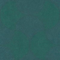 Grafik Tapete Profhome 380271 Vliestapete leicht strukturiert mit geometrischen Formen Metallic Effekt blau grün 5,33 m2 - blau von PROFHOME