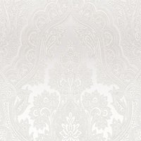 Barock Tapete Profhome 387084 heißgeprägte Vliestapete glatt mit Paisley Muster glitzernd grau perl-hell-grau 5,33 m2 - grau von PROFHOME