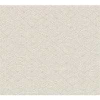 Profhome - Ethno Tapete 387425 heißgeprägte Vliestapete leicht strukturiert mit grafischem Muster matt beige weiß taupe 5,33 m2 Profhome - Ethno Tapete 387425 heißgeprägte Vliestapete leicht strukturiert mit grafischem Muster matt beige weiß taupe 5,33 m2 von PROFHOME
