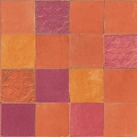 Profhome - Küchen Bad Tapete 374065 Vliestapete leicht strukturiert mit Kachelmuster matt orange rot 5,33 m2 Profhome - Küchen Bad Tapete 374065 Vliestapete leicht strukturiert mit Kachelmuster matt orange rot 5,33 m2 von PROFHOME