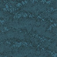 Natur Tapete Profhome 369726 Vliestapete leicht strukturiert mit floralen Ornamenten matt blau schwarz 5,33 m2 - blau von PROFHOME