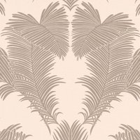 Natur Tapete Profhome 379591 Vliestapete strukturiert mit Palmen glänzend beige 5,33 m2 - beige von PROFHOME
