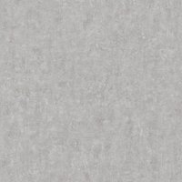 Spachtel Putz Tapete Profhome 386935 heißgeprägte Vliestapete leicht strukturiert unifarben matt grau grau-aluminium 5,33 m2 - grau von PROFHOME