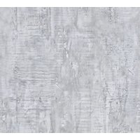 Profhome - Stein Kacheln Tapete 944265 Vliestapete leicht strukturiert in Steinoptik matt grau 5,33 m2 von PROFHOME