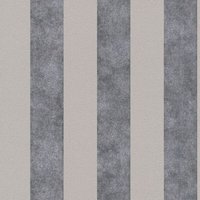 Streifen Tapete Profhome 372711 Vliestapete leicht strukturiert glitzernd schwarz grau beige 5,33 m2 - schwarz von PROFHOME