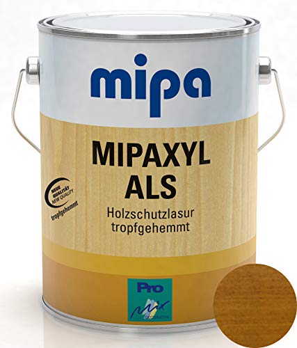 Holzlasur mittelschichtig Mipaxyl ALS Langzeitschutz 2,5l im Wunsch Holzfarbton (Kiefer) von PROFI