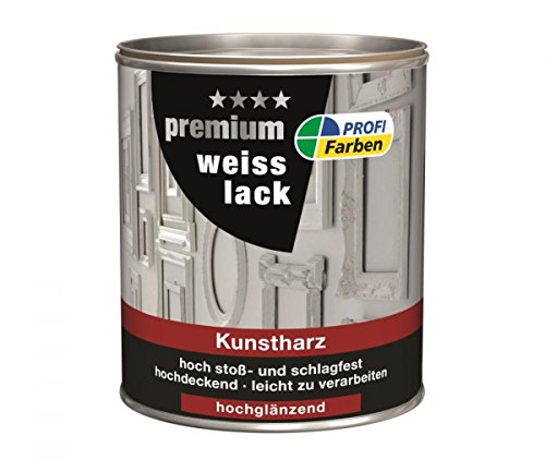 PROFI Kunstharz Premium Weisslack hochglänzend 750 ml Reinweiss RAL 9010 PROFI Kunstharz Premium Weisslack hochglänzend 750 ml Reinweiss RAL 9010 von PROFI