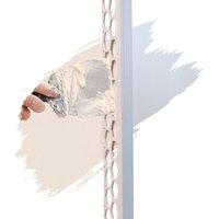 Profilexxl - pvc Abschlussprofil, Abschlussleiste, Kantenschutz 2,5m Weiß, Putzschienen aus hart pvc, für Innen- & Außenputz - 40 x 14mm von PROFILEXXL
