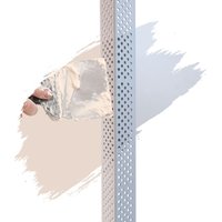 Profilexxl - pvc Eckwinkel, Eckprofil, Rund, Kantenschutz Trockenbau 2,5m, Profile aus hart pvc, für Innenbau Trockenbau - Weiß, 32x32 mm von PROFILEXXL