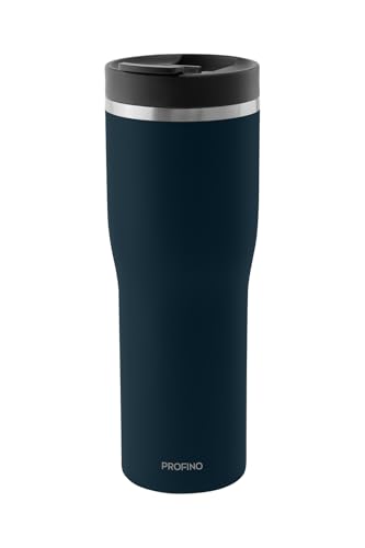 PROFINO Barista Thermo To Go Becher 0,5 L | Blau | Auslaufsicher dank Doppellock-System | BPA-frei | Spülmaschinengeeignet | Edelstahl Thermobecher Kaffee to go hält 4h warm & 8h kalt PROFINO Barista Thermo To Go Becher 0,5 L | Blau | Auslaufsicher dank Doppellock-System | BPA-frei | Spülmaschinengeeignet | Edelstahl Thermobecher Kaffee to go hält 4h warm & 8h kalt von PROFINO