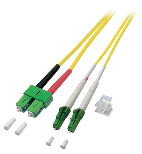 ProfiPatch Glasfaserkabel LWL Patchkabel Duplex LC/APC-SC/APC Singlemode 9/125µ OS2 Lichtwellenleiter 5m ProfiPatch Glasfaserkabel LWL Patchkabel Duplex LC/APC-SC/APC Singlemode 9/125µ OS2 Lichtwellenleiter 5m von PROFIPATCH.COM