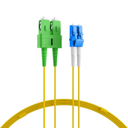 ProfiPatch Glasfaserkabel LWL Patchkabel Duplex LC-SC/APC Singlemode 9/125µ OS2 Lichtwellenleiter 20m ProfiPatch Glasfaserkabel LWL Patchkabel Duplex LC-SC/APC Singlemode 9/125µ OS2 Lichtwellenleiter 20m von PROFIPATCH.COM