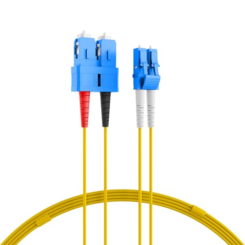 ProfiPatch Glasfaserkabel LWL Patchkabel Duplex LC-SC Singlemode 9/125µ OS2 Lichtwellenleiter 5m ProfiPatch Glasfaserkabel LWL Patchkabel Duplex LC-SC Singlemode 9/125µ OS2 Lichtwellenleiter 5m von PROFIPATCH.COM