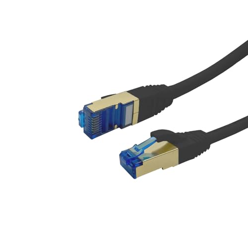 ProfiPatch Netzwerkkabel Cat7 S/FTP RJ45 LAN Kabel LSZH Premium Ethernet Patchkabel 10GB 600MHz schwarz 1m Switch Router Gaming Patchpanel ProfiPatch Netzwerkkabel Cat7 S/FTP RJ45 LAN Kabel LSZH Premium Ethernet Patchkabel 10GB 600MHz schwarz 1m Switch Router Gaming Patchpanel von PROFIPATCH.COM
