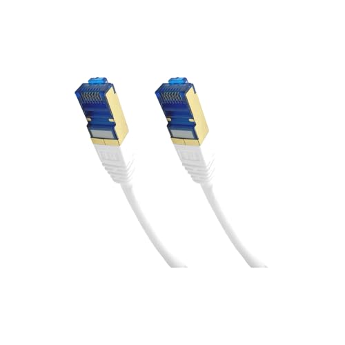 ProfiPatch Netzwerkkabel Cat7 S/FTP RJ45 LAN Kabel LSZH Premium Ethernet Patchkabel 10GB 600MHz weiß 2er set 2m Längen Switch Router Gaming Patchpanel ProfiPatch Netzwerkkabel Cat7 S/FTP RJ45 LAN Kabel LSZH Premium Ethernet Patchkabel 10GB 600MHz weiß 2er set 2m Längen Switch Router Gaming Patchpanel von PROFIPATCH.COM